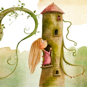 Once upon a time fairytale clipart set. Cute story telling theme. Fairytale characters, castle, wishing well, ribbons, trees. Ideal for scrapbooking, birthday cards or making stickers. 25 PNG files for personal & commercial use. Enchanted world.