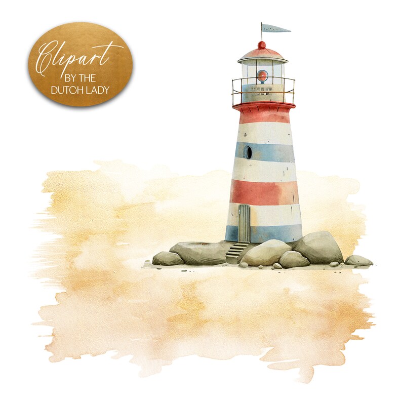 Cute watercolor beige ocean clipart set. Kids illustration style digital images with a sea and ocean theme in muted colors. Animals, mermaid, waterplants, coral, sailboats, waves, seashell. 25 PNG files for personal & commercial creative projects.