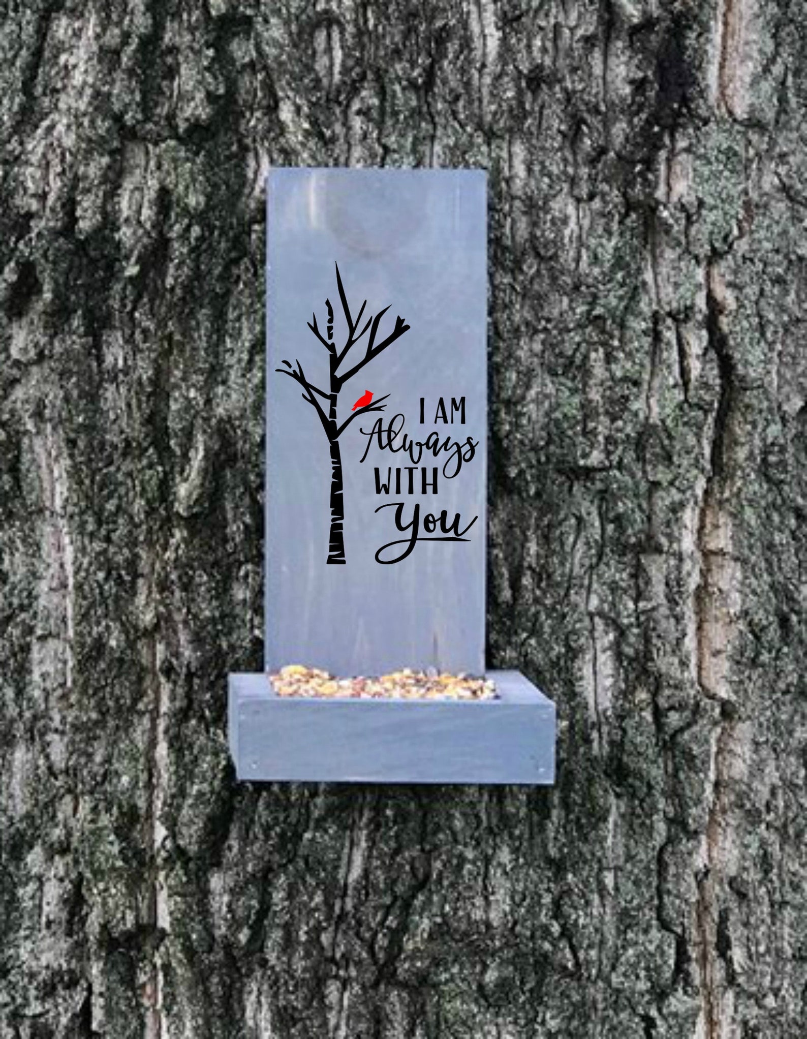 Sympathy Gift Bird Feeder Cardinal Sympathy Bird Feeder Etsy