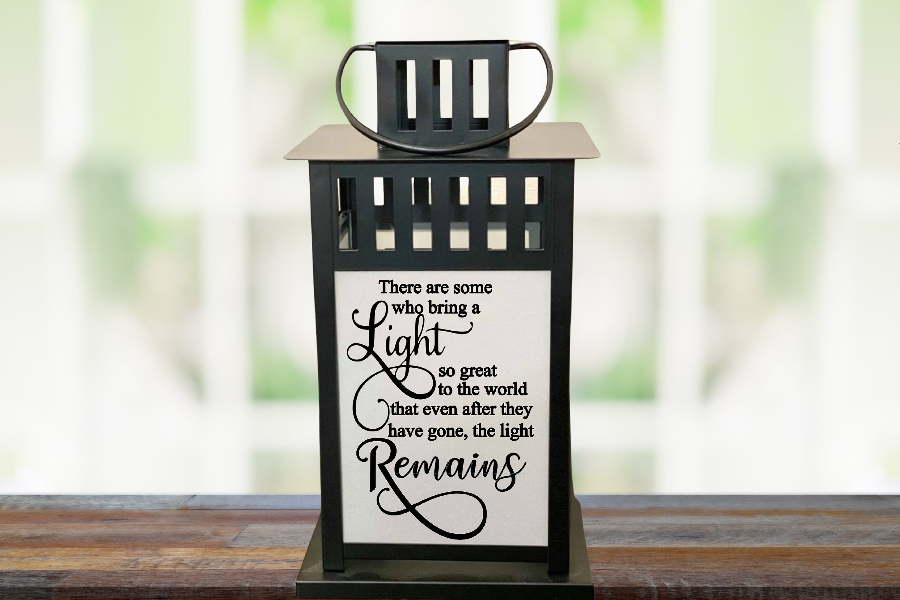 Memorial Lantern - There Are Some Who Bring A Light - Loss of