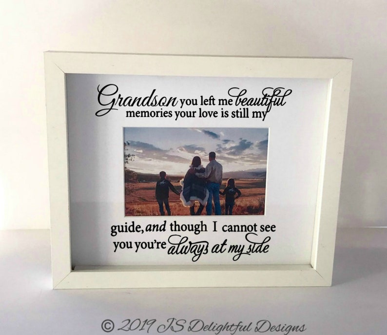 Loss of Grandson Sympathy Grandchild Sympathy gift Picture Etsy