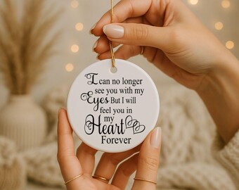 Memorial Ornament, Loss of Loved One, Sympathy Gift, Remembrance