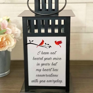 Sympathy Gift, Memorial lantern, Sympathy Gift, Memorial Candle, Photo lantern, Remembrance, Keepsake, Bereavement Gift