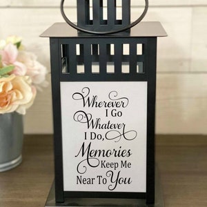 Sympathy Gift, Photo Lantern, Memorial Lantern, Memory Candle, Sympathy Candle, Remembrance, Keepsake, Bereavement Gift, Loss of a Loved One
