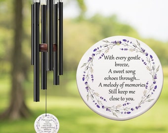 Gentle Breeze, Memorial Wind Chime, Sympathy Gift, Sympathy Wind Chime, Bereavement Gift, Loss Of Loved One, Loss Of Parent, Loss Of Sibling