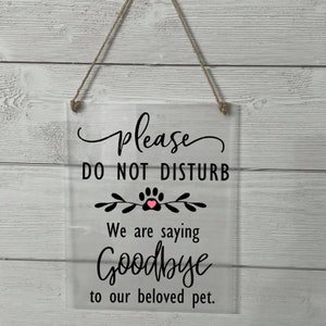 Compassion Sign for Vet, Compassion Candle for Vet Office, Someone is saying goodbye, To a beloved pet, Veterinary Office Candle