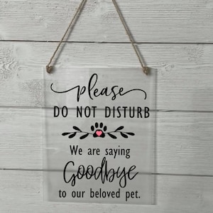 Compassion Sign for Vet, Compassion Candle for Vet Office, Someone is saying goodbye, To a beloved pet, Veterinary Office Candle