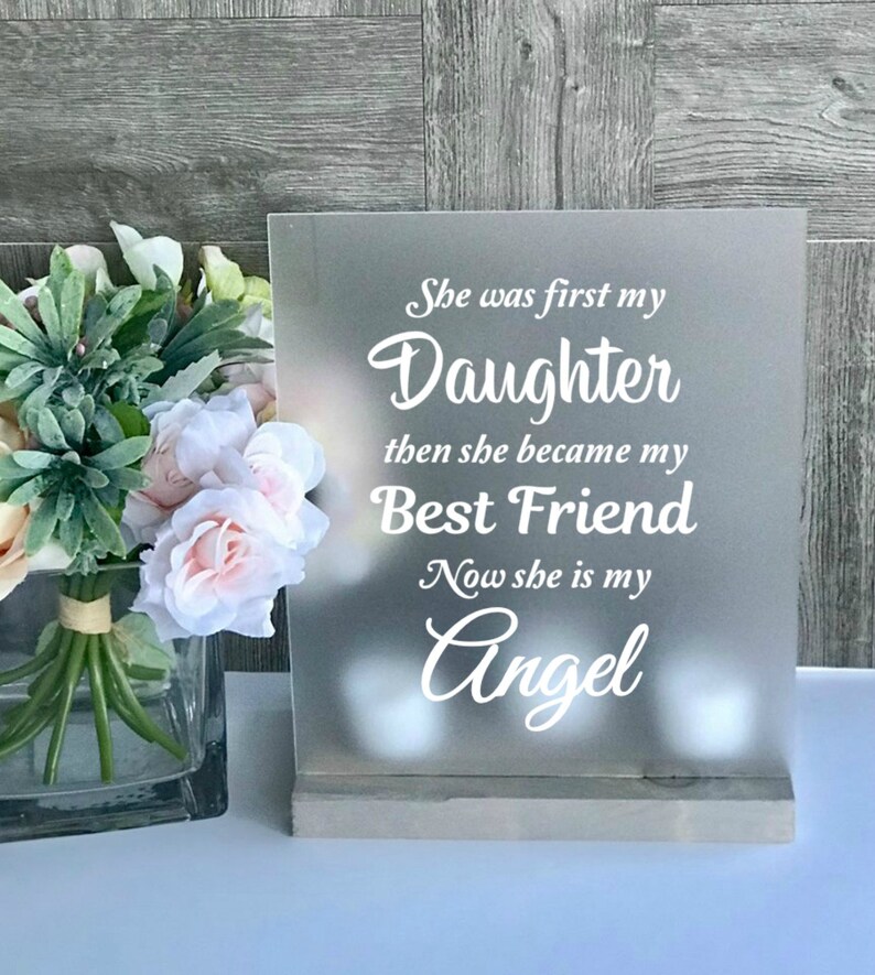 Sympathy Daughter Loss of Daughter Loss of Child Daughter Etsy UK