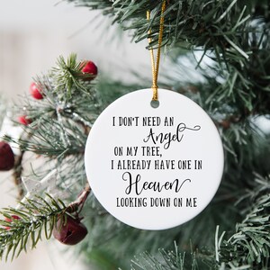 Memorial Ornament, Sympathy Gift,  Memorial Ornament, Sympathy Ornament, Sympathy Christmas