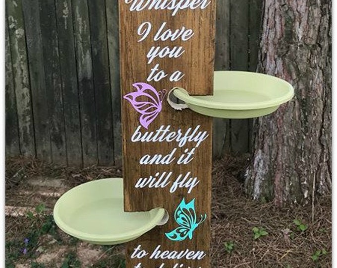Sympathy Gift, Butterfly Feeder, Butterfly, Bereavement Gift, Sympathy