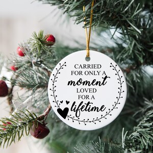 Pregnancy Loss, Loss of Child, Miscarriage, Memorial Ornament, Sympathy Gift,  Memorial Ornament, Sympathy Ornament, Sympathy Christmas