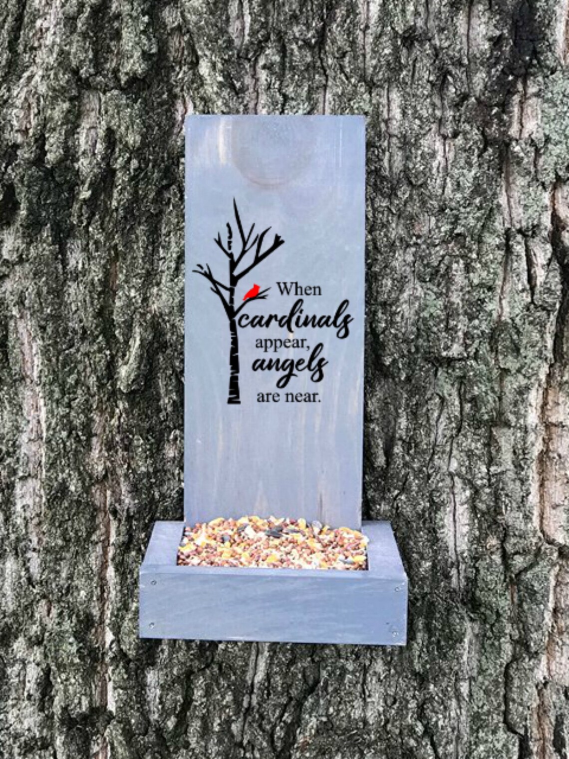 Sympathy Gift Bird Feeder Cardinal Sympathy Bird Feeder Etsy