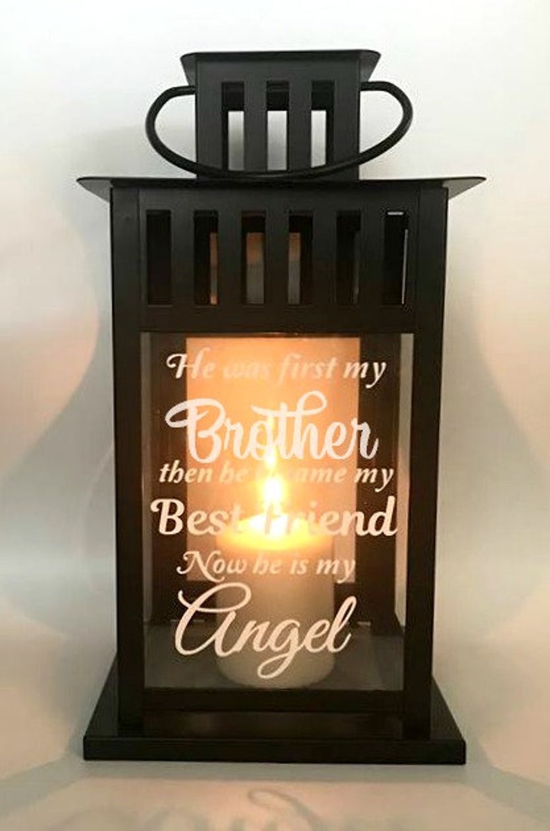 Loss of Brother Sympathy gift Memory Candle Sympathy | Etsy