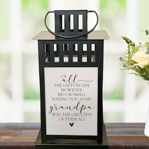 Grandfather Memorial, Sympathy Grandfather, Loss Of Grandpa, Loss Of Grandparent, Of All The Special Gifts, Remembrance Candle, Memorial