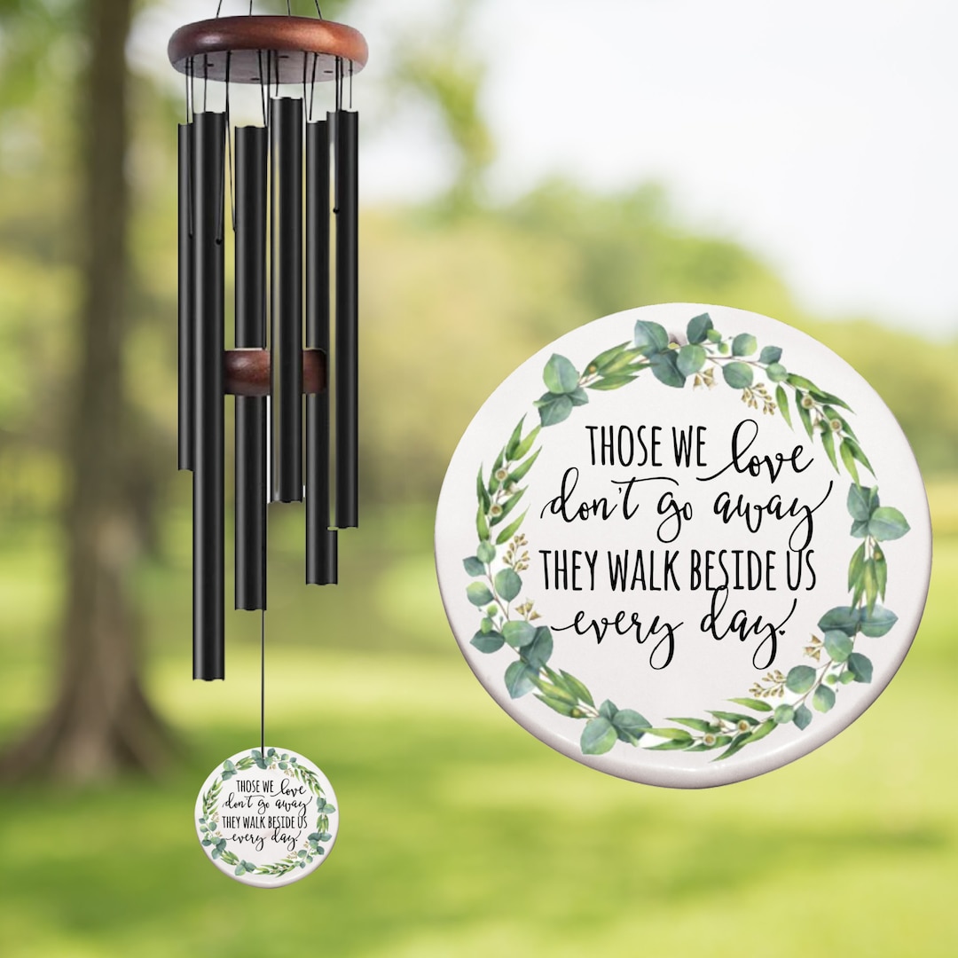 Portachiavi Argento SMARGO In Acciaio Inox Con Frase Commemorativa: 'Those We Love Don't Go Away' - Regalo Di Lutto Per Perdita Della Nonna