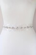 Ivory Cummerbund Rhinestone Sash Bride Bridal Belt Lace Pearls 