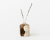 Buckeye Burl Bud Vaas