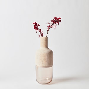 Marais Vase Collection Bleached Wood Grace