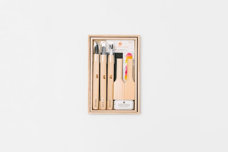 Japanese Beginner Spoon Carving Kit image 1