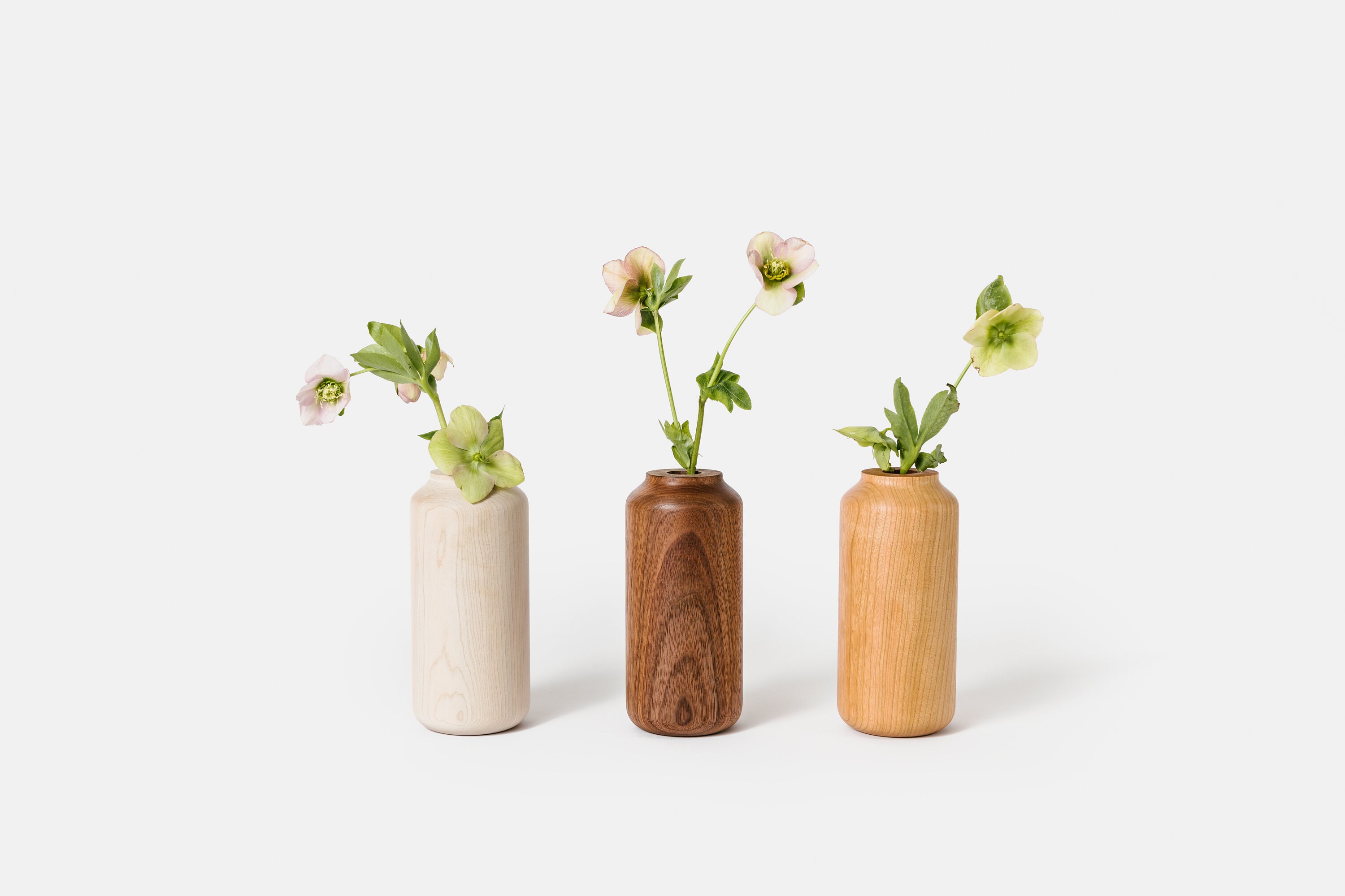 Vase Grand + Large en Bois Dur