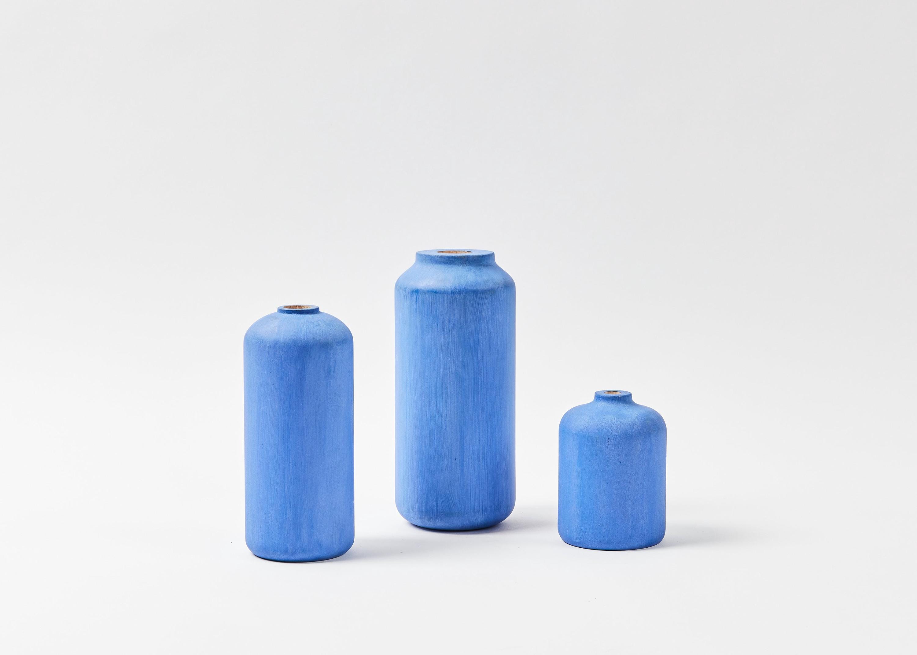 Josef Painted Vase | Cobalt Blue