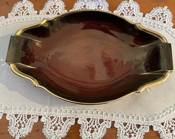 Opulent Vintage 'Carlton Ware' 'Rouge Royal' Dish