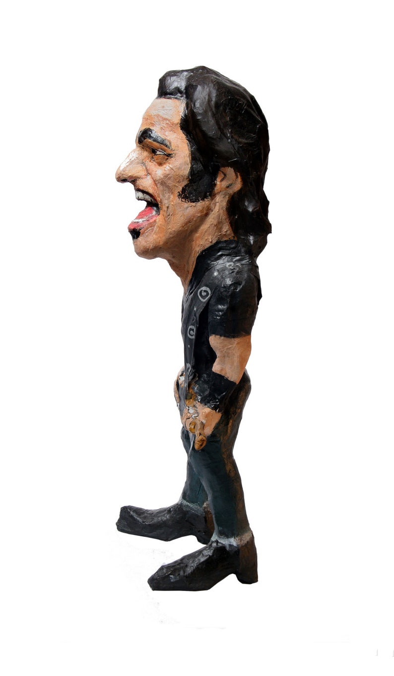 Bruce Springsteen Paper Mache Figure - Etsy