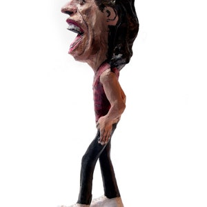 Mick Jagger paper mache figure image 2