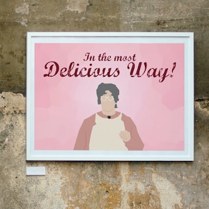 Misses Featherbottom nel modo più delizioso Poster / fan art, regalo, arte murale, divertente, fantastico, Bluth, Tobias Funke, Arrested Development