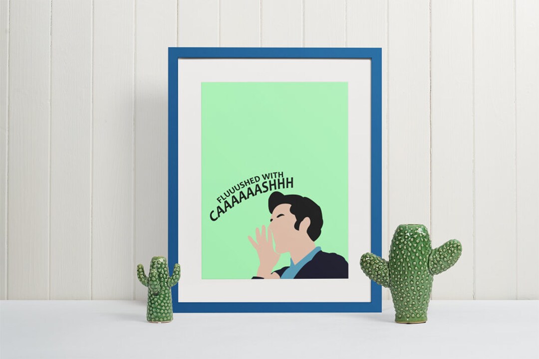 Jean Ralphio Flushed with Cash Poster fan art Parks and Etsy 日本