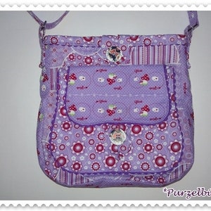 Purple Summer flower baghandbag image 1