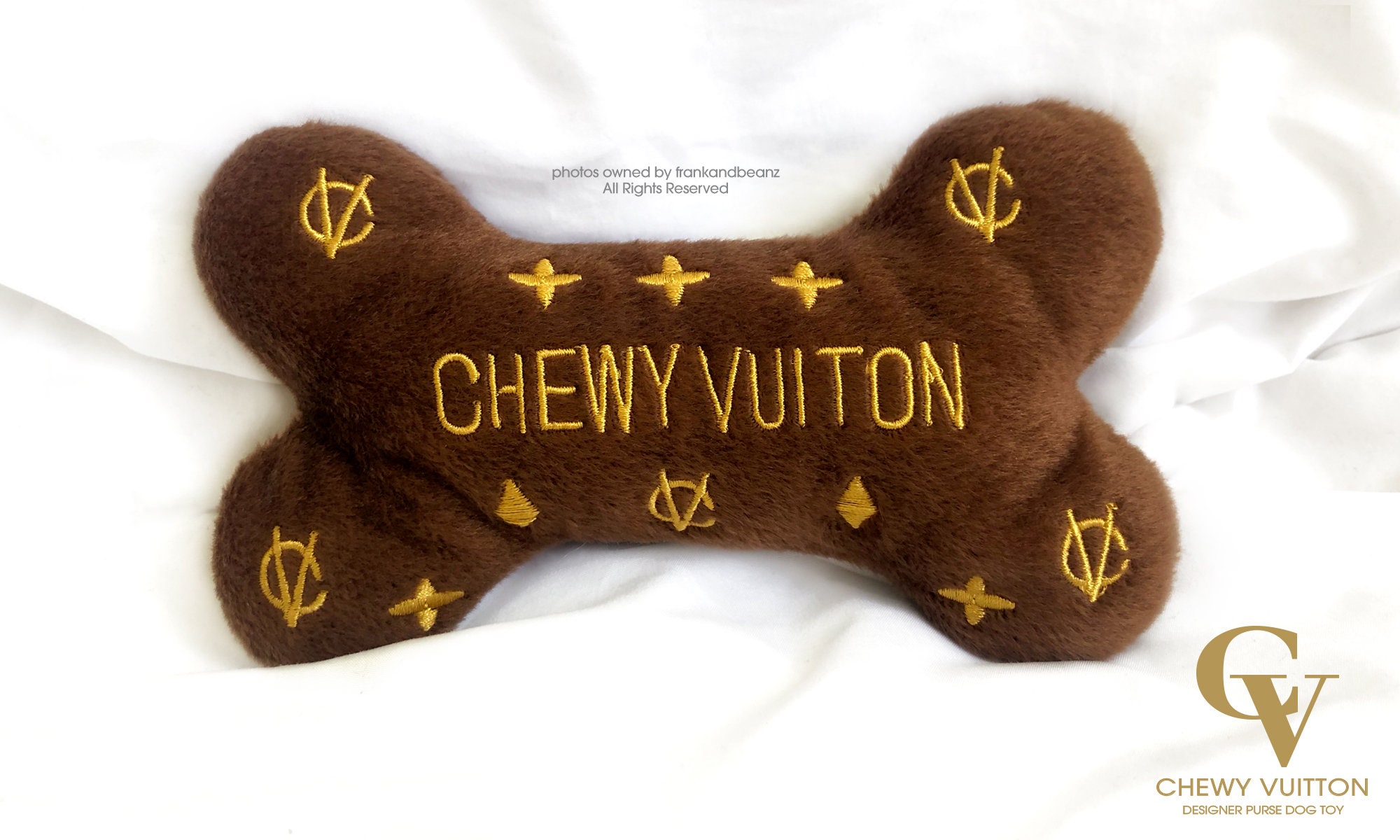Funny Stuffed Plush Pet Toys For Training Luxury Dog Toys Chewy Vuitton DOG  CHEW TOY Dog Fashion Squeak Toy Unique Squeaky Plush