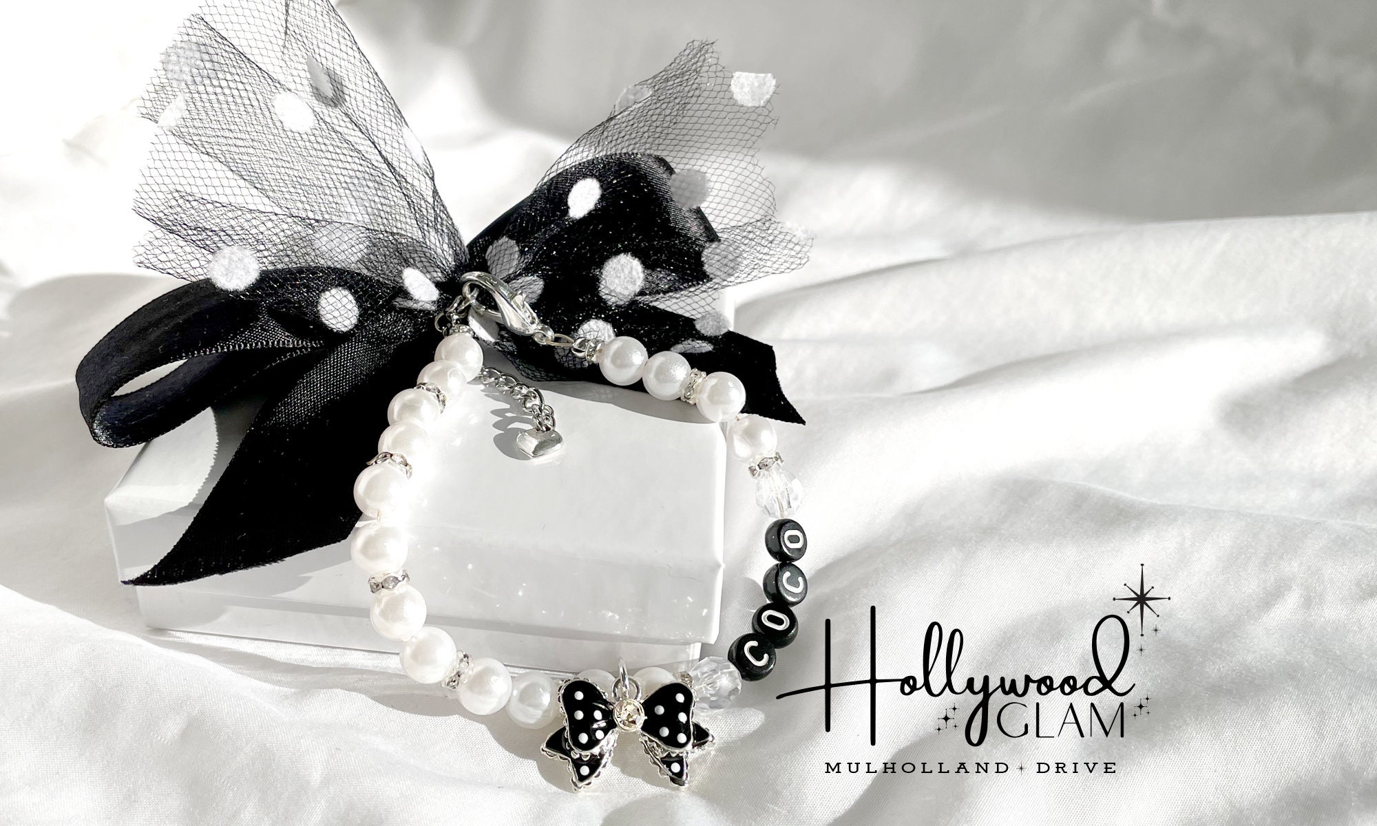 Pearl Dog Necklace For Dogs Cat Collar Girl Fancy Pet Jewelry Pets Custom