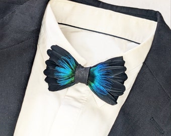 Real feather bow tie, Depth