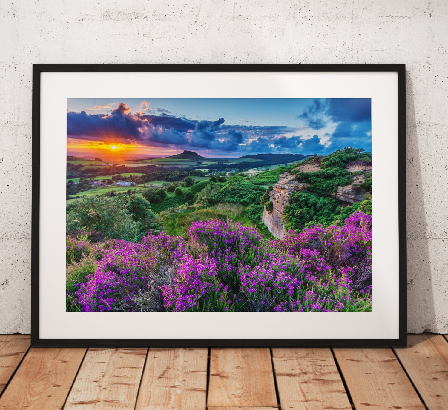 North York Moors Landscape Photography Roseberry Topping Etsy
