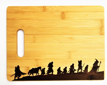Potato Definition Engraved Cutting Board LOTR Lord of the Rings Nerdy Gift