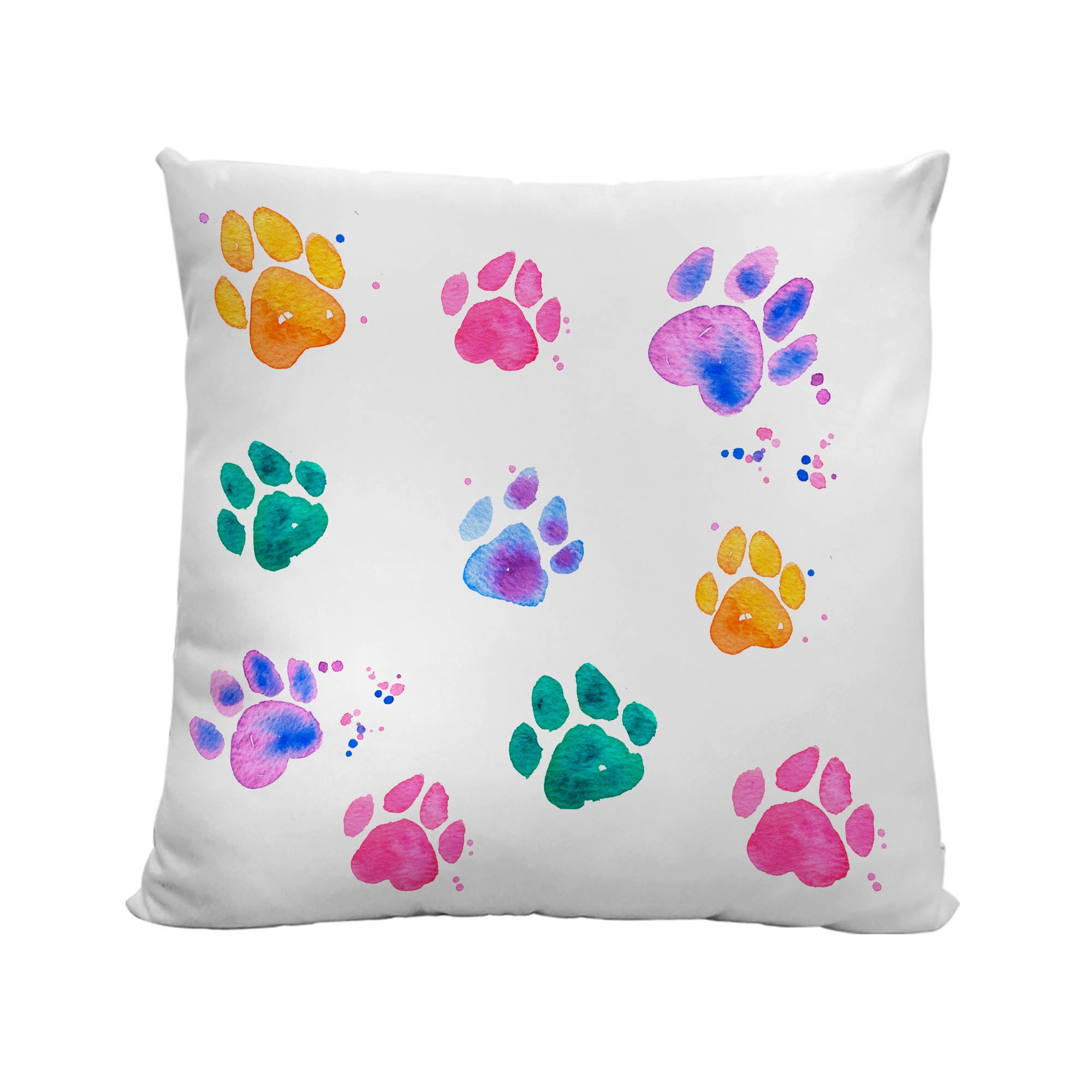 Paw Print Pillow - Etsy UK Paw Print Pillow - Etsy UK