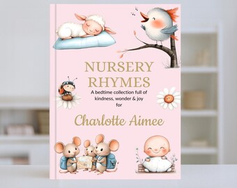 Personalisiertes Kinder Reimbuch - individuelles Baby Geschenk | Geburtstagsgeschenk für Mädchen oder Junge | Erinnerungsbuch für Kleinkinder & Kinder