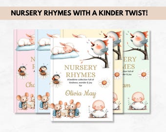 Personalisiertes Kinder Reimbuch - individuelles Baby Geschenk | Geburtstagsgeschenk für Mädchen oder Junge | Erinnerungsbuch für Kleinkinder & Kinder