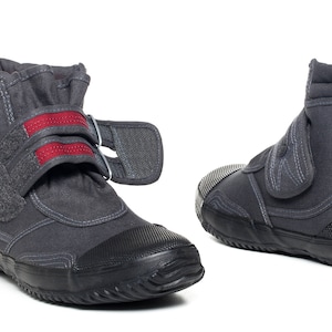 Fugu Ka-Ni cool japanese boots VEGAN Grey UNISEX