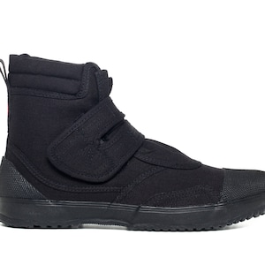 Fugu Ka-Ni cool japanese boots VEGAN black UNISEX