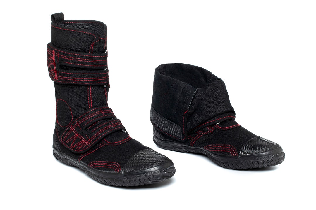 Buy Fugu Maguro Black With Red Stitching Online in India