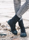 Japanese Unisex Vegan Saftey Boots SA-ME Black FUGU product logo