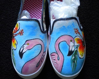 Psychedelic Decor Comfortable High Top Canvas Shoes,Round Ornament Tropical Plant and Hibiscus Exotic Flower Floral Theme for Women Girls,US 5 Psychedelic Decor Comfortable High Top Canvas Shoes,Round Ornament Tropical Plant and Hibiscus Exotic Flower Floral Theme for Women Girls,US 5