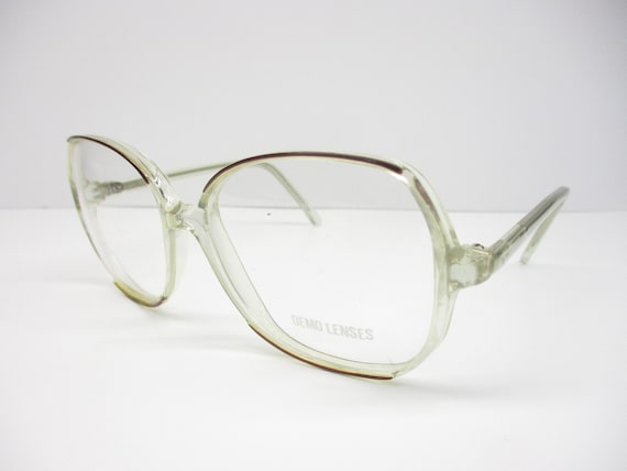 True Vintage Eyeglasses Zimco Lori Plastic Fashio… - image 1