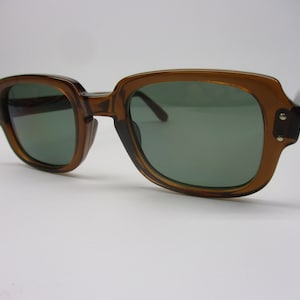 Richie Tozier Sunglasses The Movie It 48 Eye Steven King Cosplay Halloween Vintage New USS Military Surplus BCG Brown G15 Lenses New
