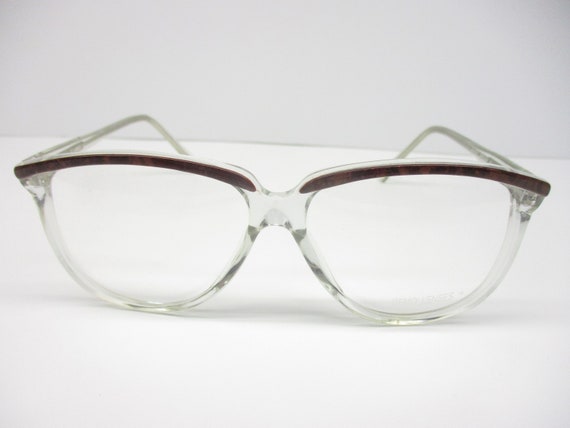 True Vintage Eyeglasses Zimco Janet Plastic Fashi… - image 2