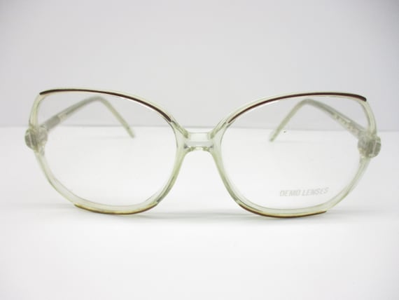 True Vintage Eyeglasses Zimco Lori Plastic Fashio… - image 2