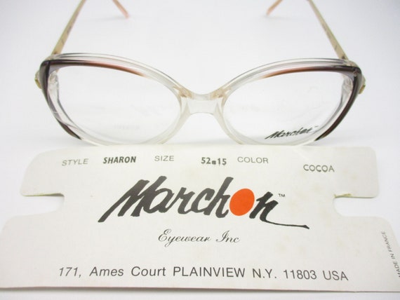 True Vintage Eyeglasses Marchon Sharon Fashion Cl… - image 8