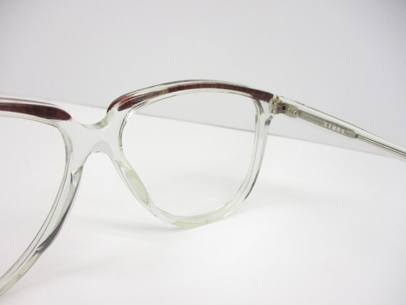 True Vintage Eyeglasses Zimco Janet Plastic Fashi… - image 7